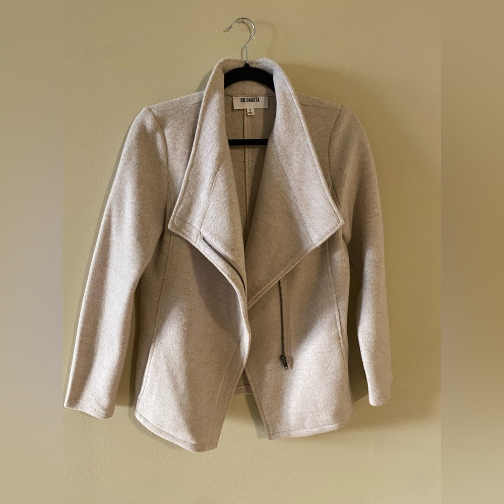 BB Dakota: Pink Wool Jacket